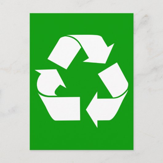 recycle postkarte (Vorderseite)