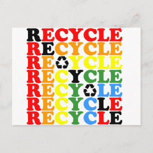 Recycle Postkarte