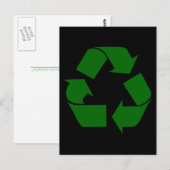 recycle postkarte (Vorne/Hinten)