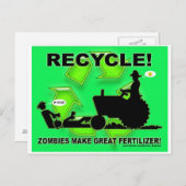 RECYCLE! POSTKARTE (Vorne/Hinten)