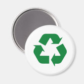 Recycle Produkte & Designs! Magnet (Vorderseite/Rückseite)