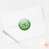 RECYCLE RUNDER AUFKLEBER (Umschlag)