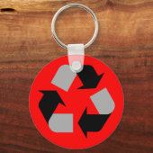 Recycle Schlüsselanhänger (Vorderseite)