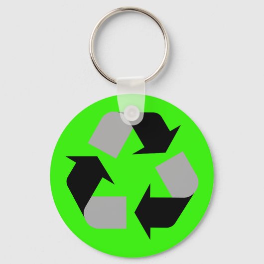 Recycle Schlüsselanhänger (Vorderseite)