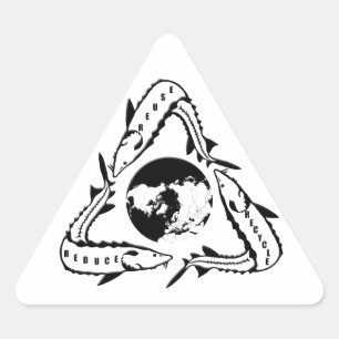 Recycle Sturgeon Stickers