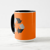Recycle Tasse (Vorderseite Links)