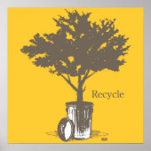 Recycle Tree Poster (Vorne)