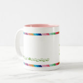 Recycle Zweifarbige Tasse (Vorderseite Links)