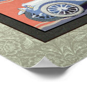 RECYCLED ART: 1930s MAGAZINE COLLAGE ART Poster (Ecke)