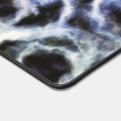 recycled indigo shibori : schreibtischunterlage (Ecke)