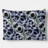 recycled indigo shibori : zubehörtasche (Rückseite)