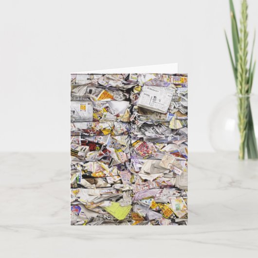 Recycled Paper - Sasebo - Greeting Card Karte (Vorderseite)