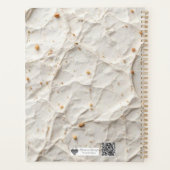 Recycled Paper Texture | Natural Fiber Design Planer (Rückseite)