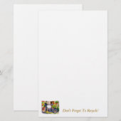 RECYCLING BRIEFPAPIER (Vorne/Hinten)