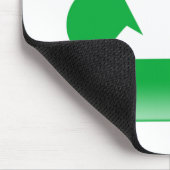 Recycling CLASSIC-RECYCLINGSYMBOL Mousepad (Ecke)