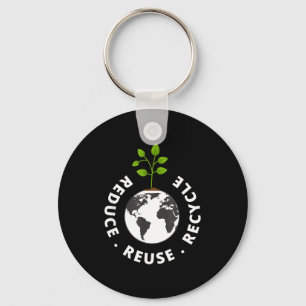 Recycling-Geschenk zum Tag der Erde _ Umwelt Reduz Schlüsselanhänger