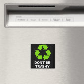 Recycling Keine Müll Recycling Grüne Erde Magnet (In Situ (Geschirrspüler))