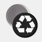 Recycling Magnet (Vorderseite/Rückseite)