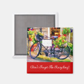 RECYCLING MAGNET (Vorderseite/Rückseite)