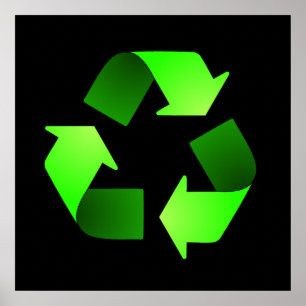 Recycling-Symbol-Poster Poster