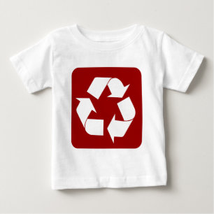 Recycling-Symbol - Rubin Baby T-shirt