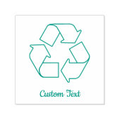 Recycling-Symbol Umriss Permastempel (Design)