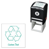 Recycling-Symbol Umriss Permastempel (Beispiel)