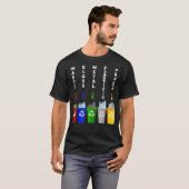 Recycling Trash  Sorting bins  T-Shirt (Vorne ganz)