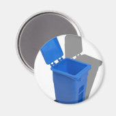 RecyclingBin082010 Magnet (Vorderseite/Rückseite)
