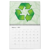 Recyclingsymbol Kalender (Feb 2027)