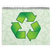 Recyclingsymbol Kalender (Titelbild)
