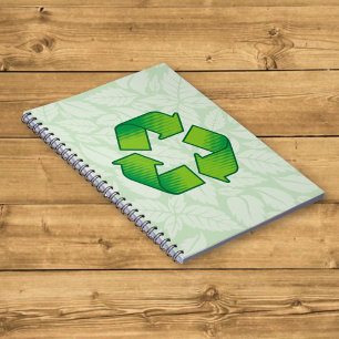 Recyclingsymbol Notizblock