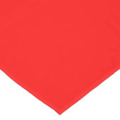 Red 14" X 72" Tabelle Runner Template Kurzer Tischläufer (Ecke)