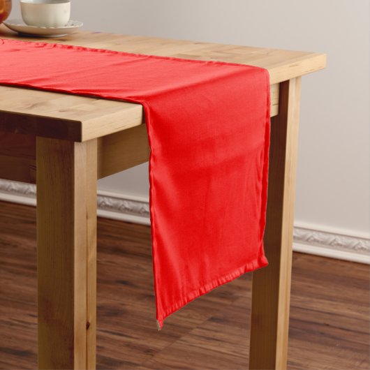 Red 14" X 72" Tabelle Runner Template Kurzer Tischläufer (Beispiel)