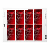Red 16 . Geburtstag Water Flasche (Vorne)