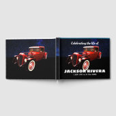 Red 1930 Street Rod Celebration of Life Gästebuch (Voll)