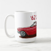 Red 1962 Impala Cabrio Kaffeetasse (Links)