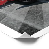 Red 1968 Chevrolet Impala Lowrider Poster (Ecke)