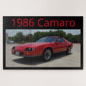 Red 1986 Camaro Puzzle (Horizontal)