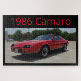 Red 1986 Camaro Puzzle