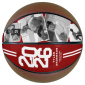 Red 2025 Abschluss Senior 4 Foto Basketball (Vorderseite)