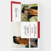 Red 3 Foto Abschluss Banner (Vertikal)