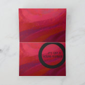 Red 60 Jahrzehnt Geburtstag Karte (Innenseite)