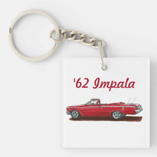 Red '62 Impala Schlüsselanhänger