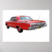 Red '62 Impala SS Poster (Vorne)