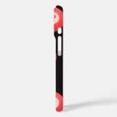 Red 8 Ball Billiards Phone Case – Stylish & Bold (Rückseite / Links)