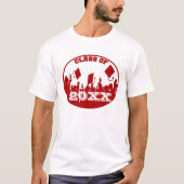 Red Abschluss Class 2009 2010 T - Shirt (Vorderseite)