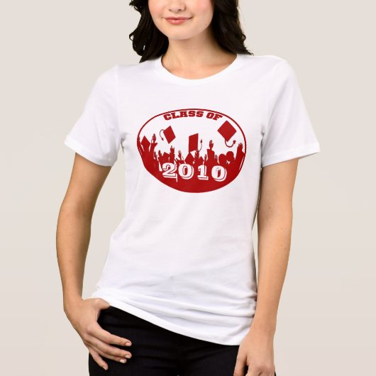 RED Abschluss Class of 2009 2010 T - Shirt (Vorderseite)