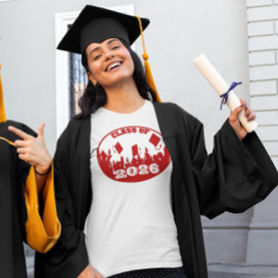 RED-Abschluss-Klasse 2026 T-Shirt