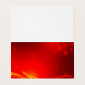 red abstract background visitenkarten (Außenseite Aufgefaltet)